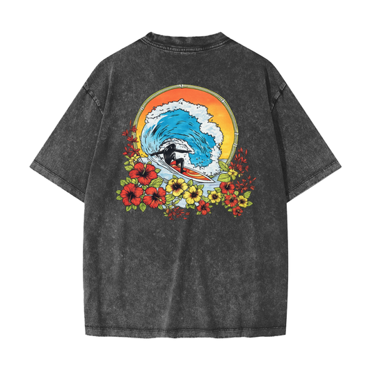 Heavyweight Snow Washed T-Shirt