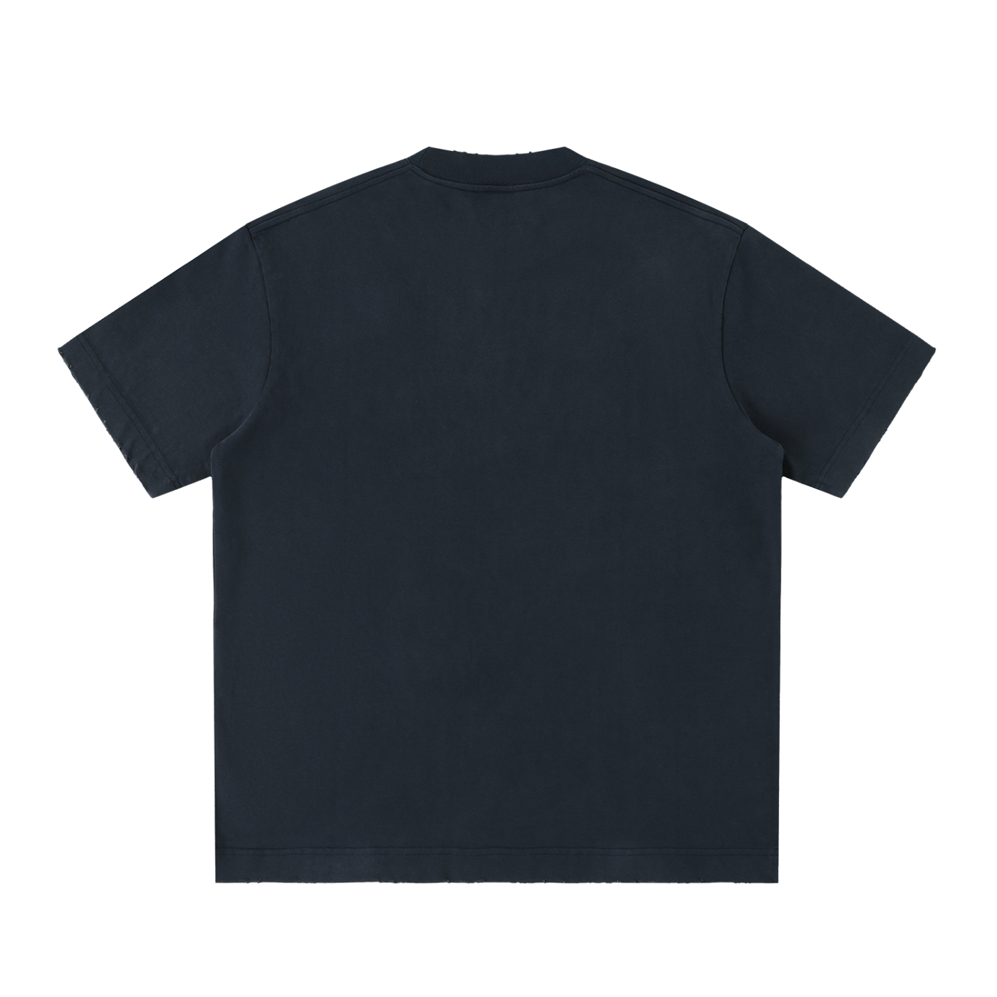 Heavyweight Vintage Washed Frayed T-Shirt