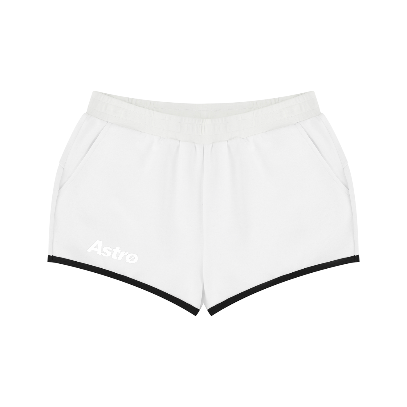 Women's Retro Contrast Binding Shorts