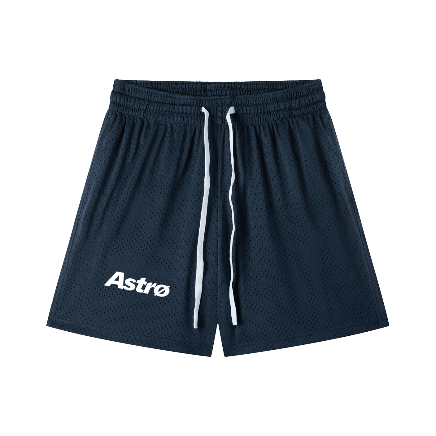 Mesh Drawstring Shorts