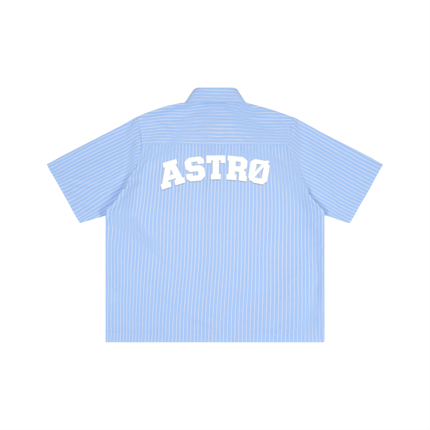 Striped Boxy Short Sleeve Shirt