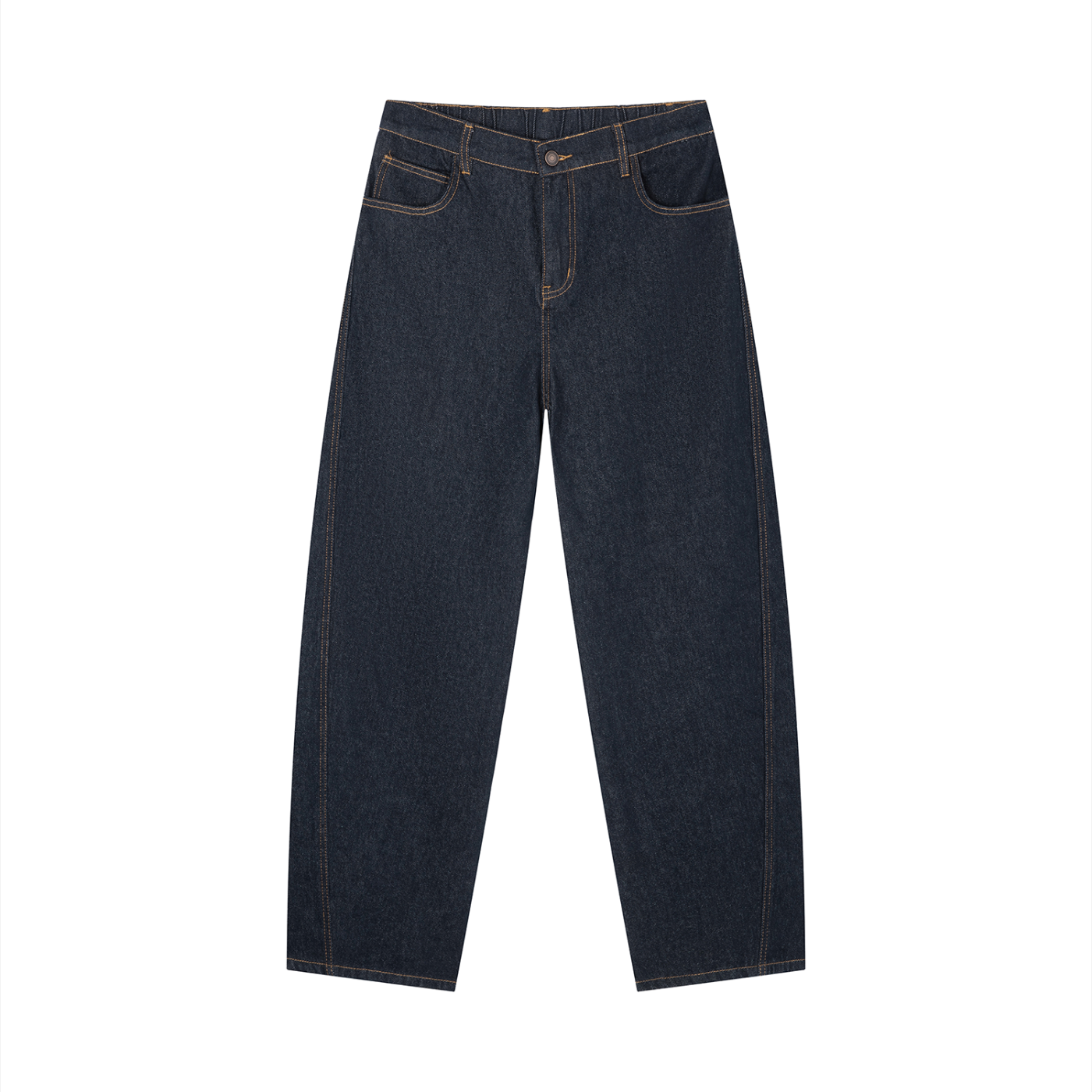 Men's Vintage Wash Barrel Leg Jeans