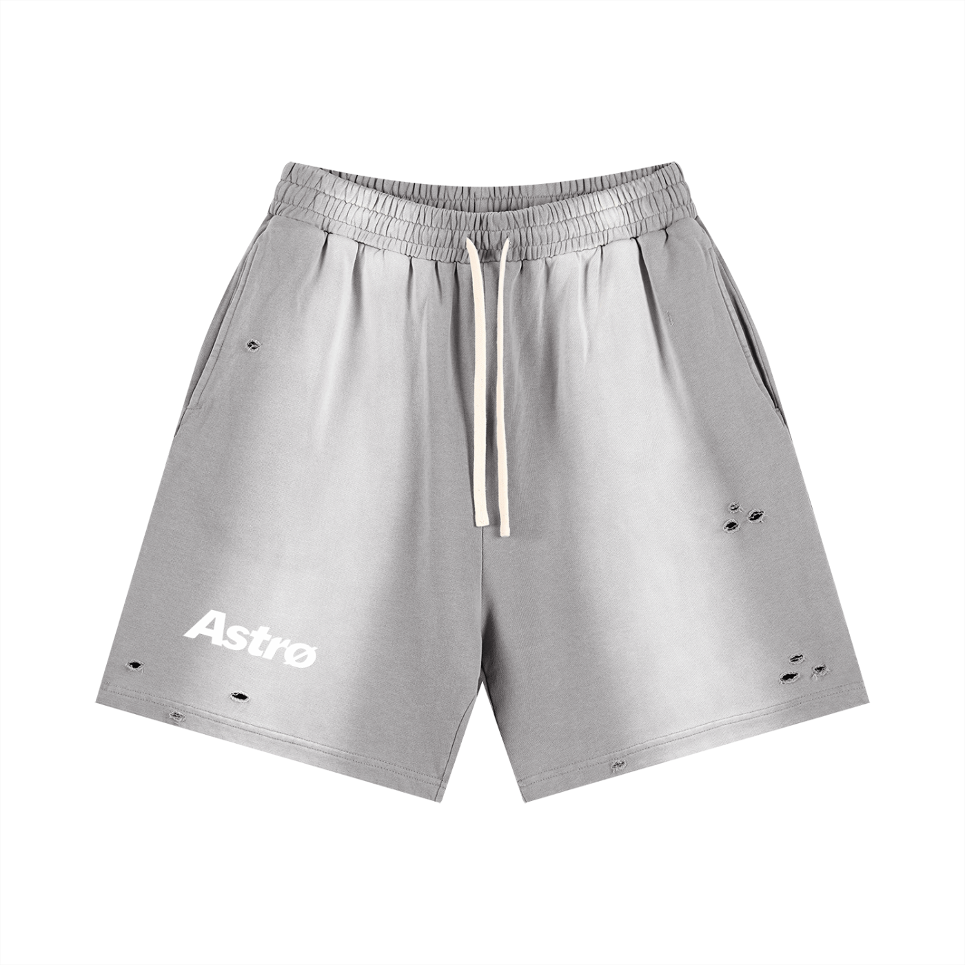 Sun Fade Distressed Shorts