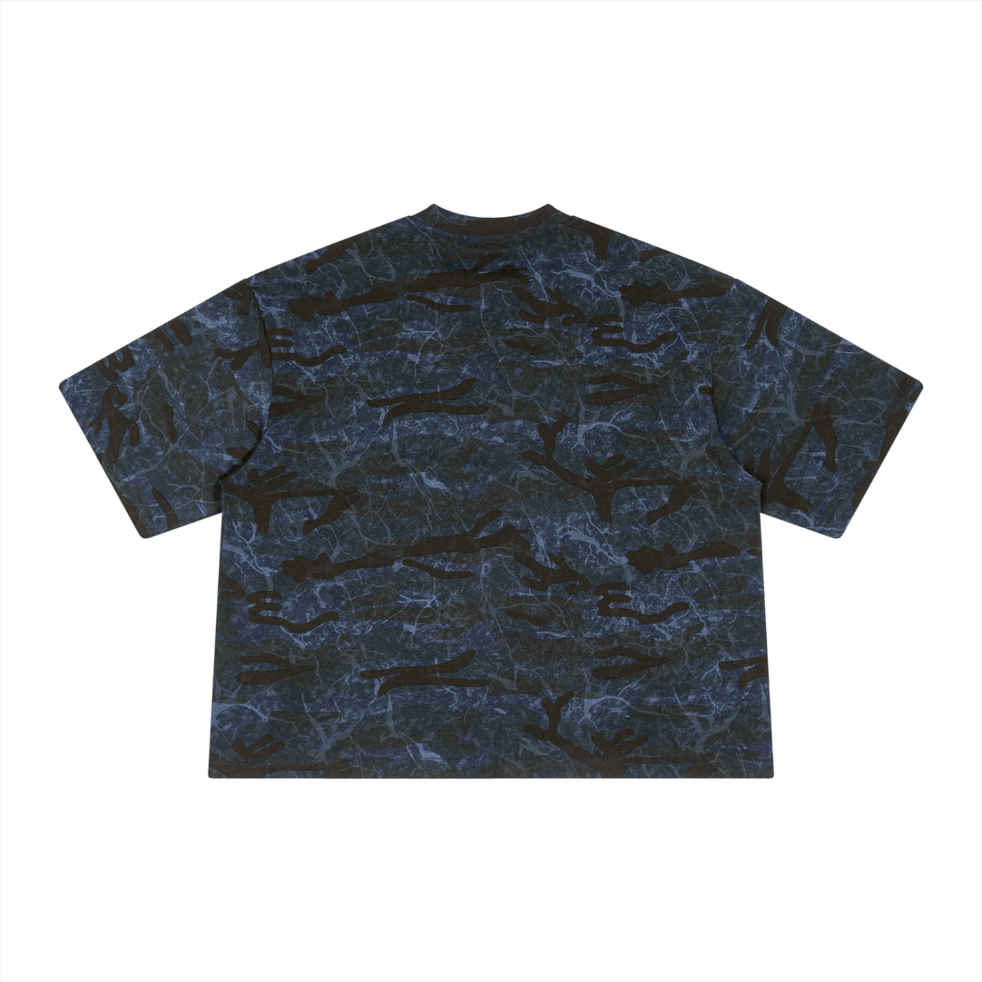 Unisex Boxy Camo Print T-Shirt