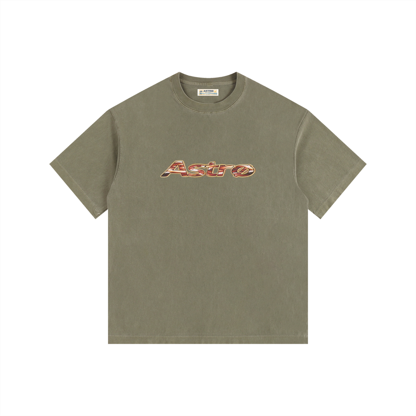 Vintage Washed Oversized Cotton T-Shirt