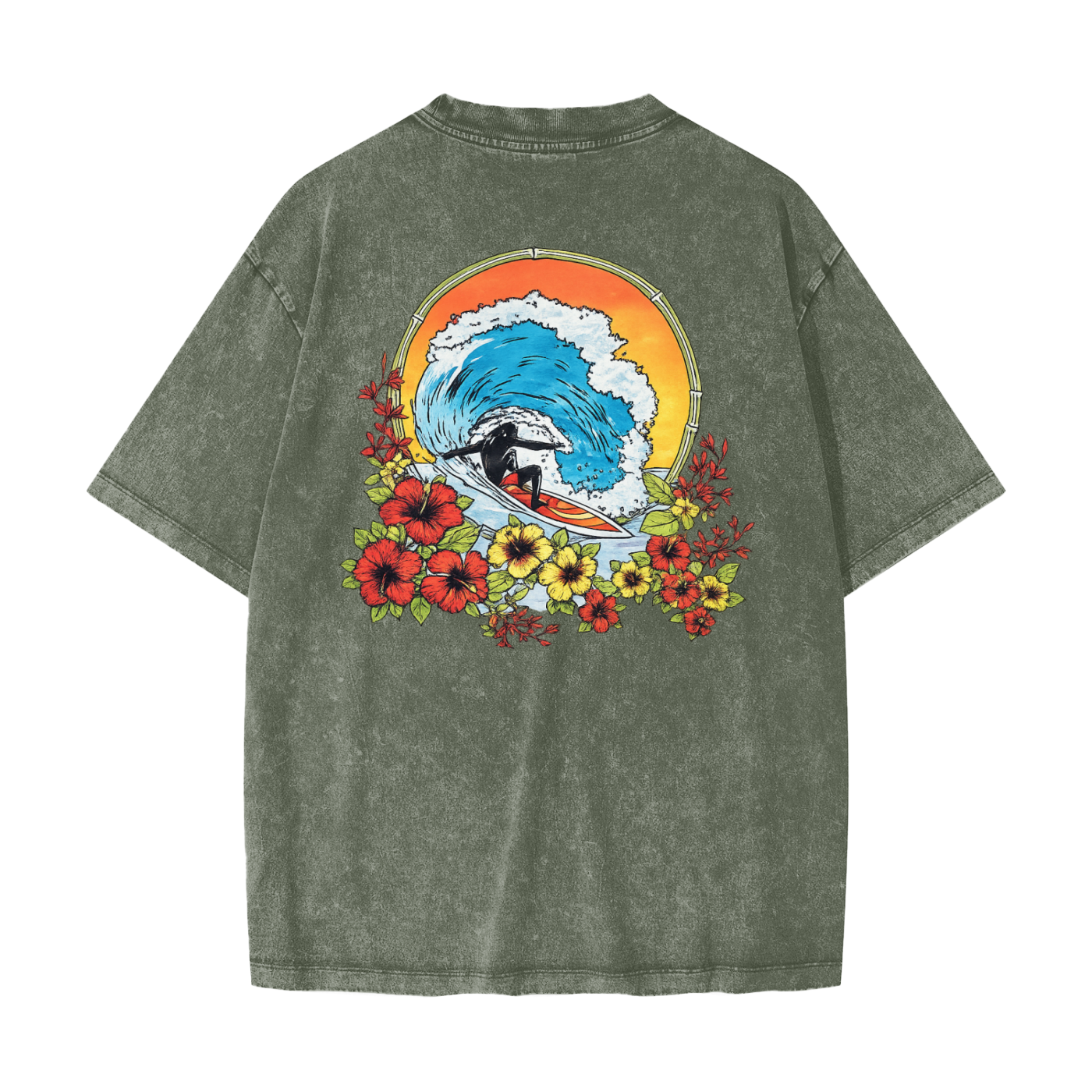 Heavyweight Snow Washed T-Shirt