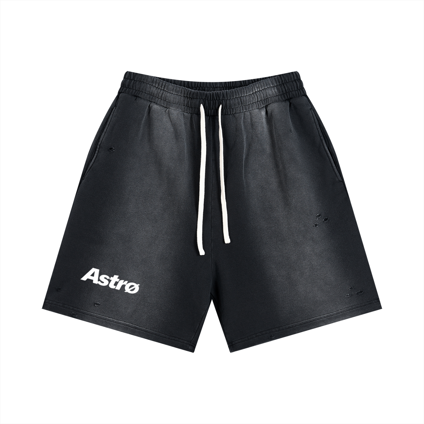 Sun Fade Distressed Shorts