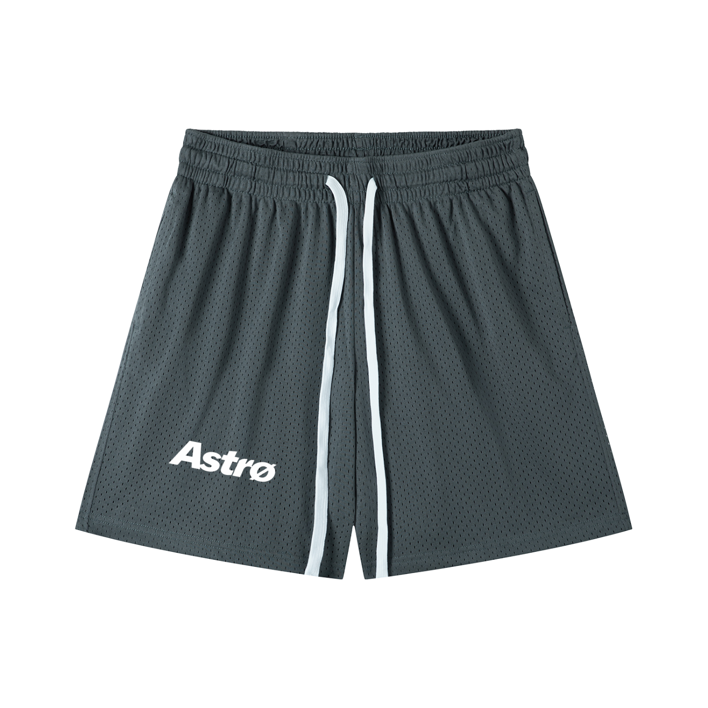 Mesh Drawstring Shorts
