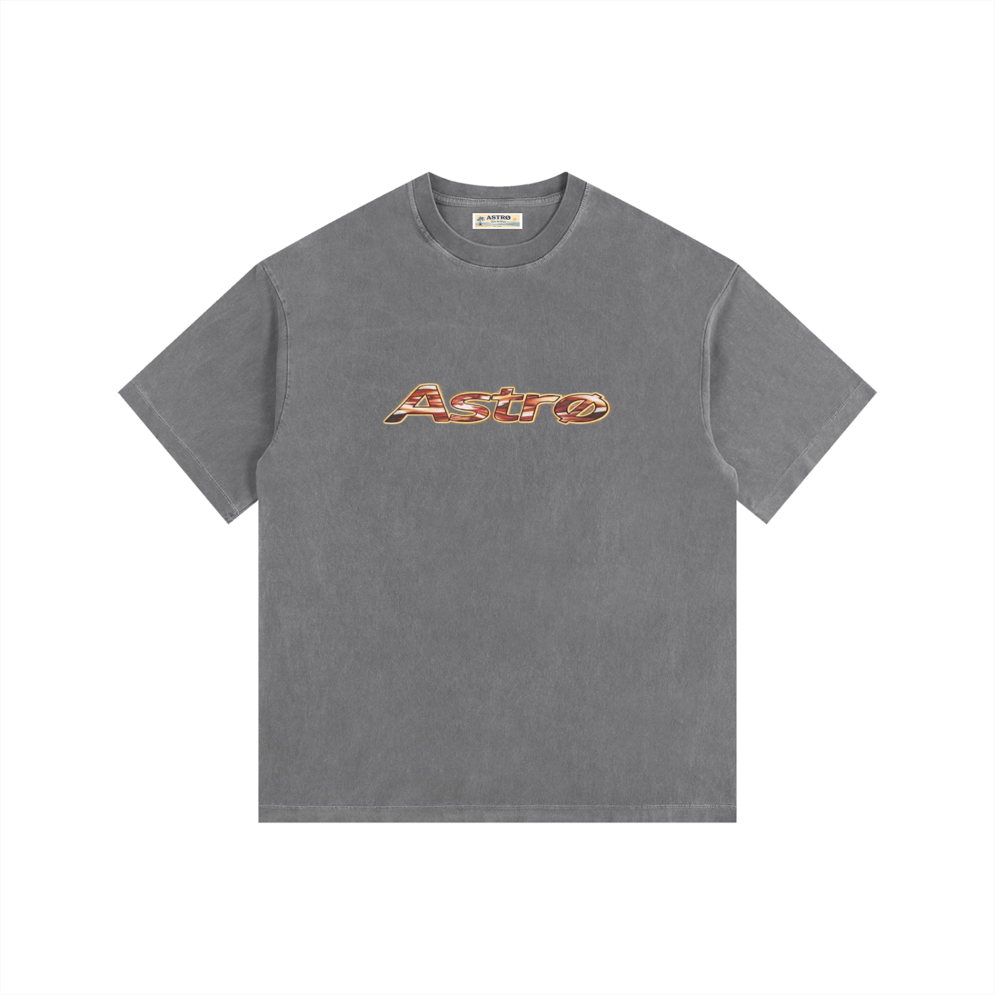 Vintage Washed Oversized Cotton T-Shirt