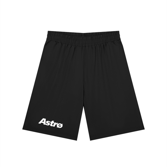 Men’s Solid Elastic Waist Shorts