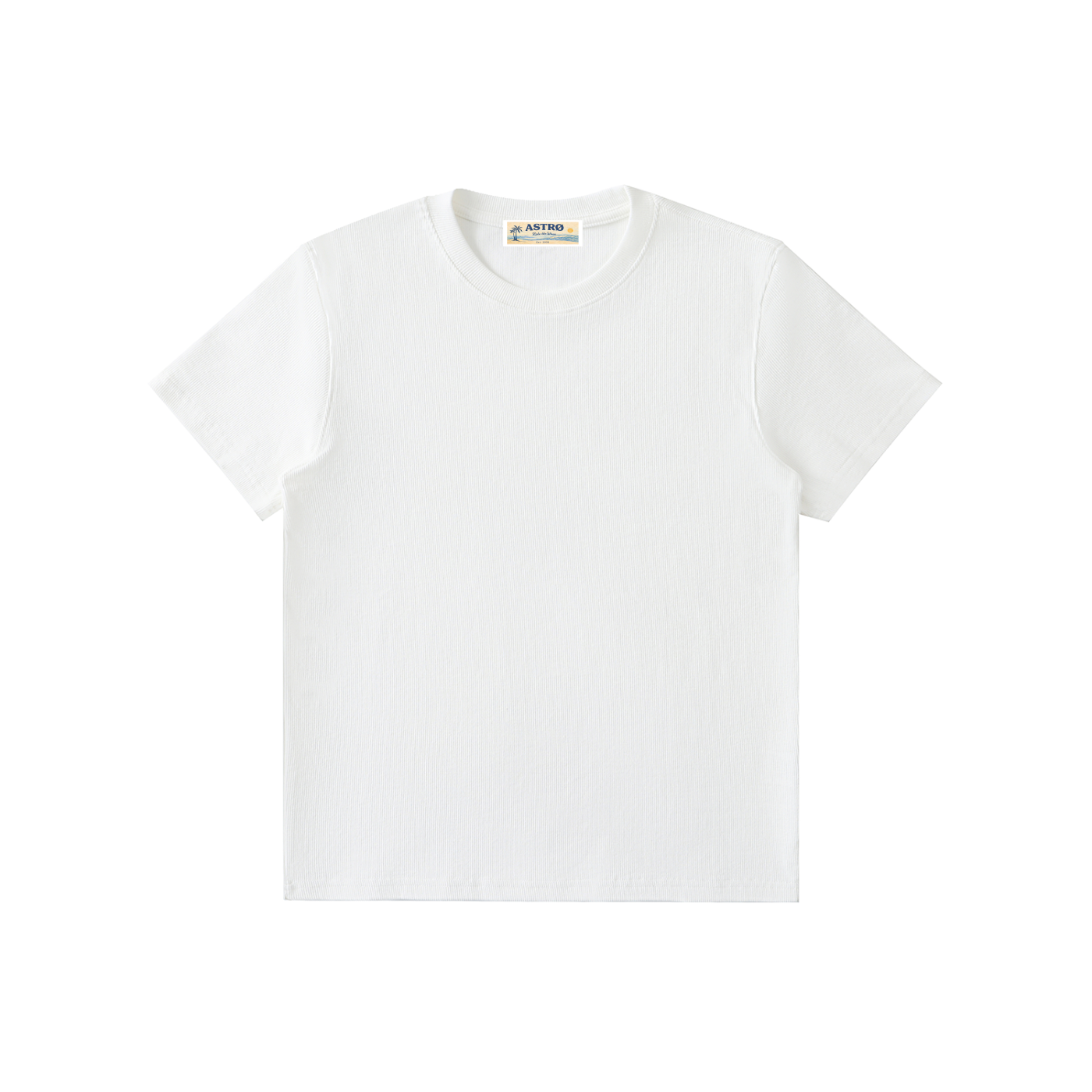 Men's Bodycon Ribbed Crop Top