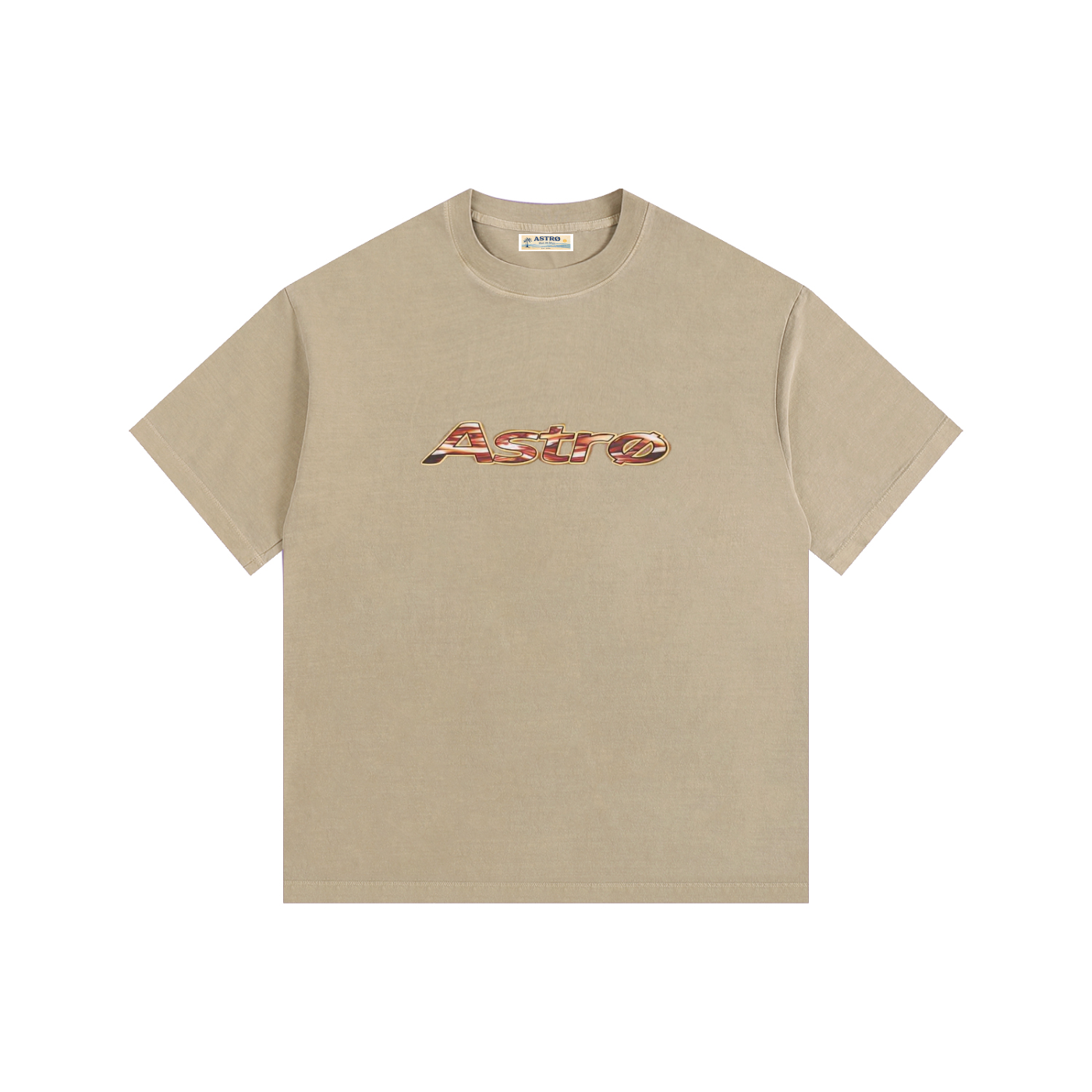 Vintage Washed Oversized Cotton T-Shirt