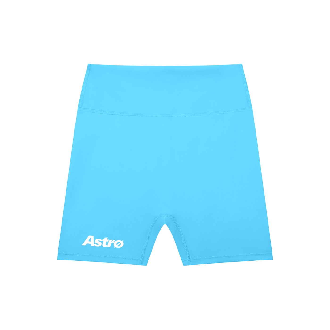High-Waisted Blend Biker Shorts