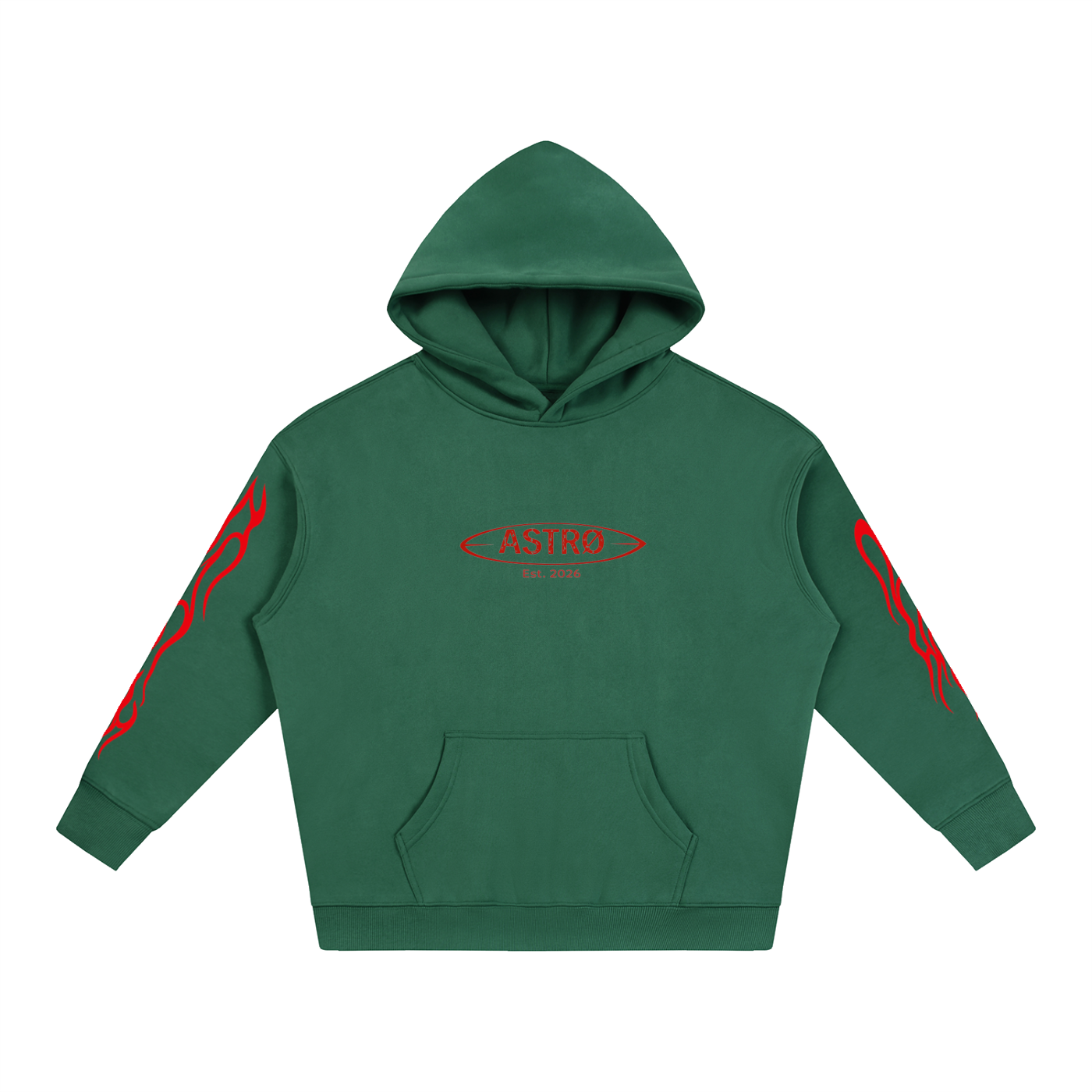 Oversize Fleeced Hoodie