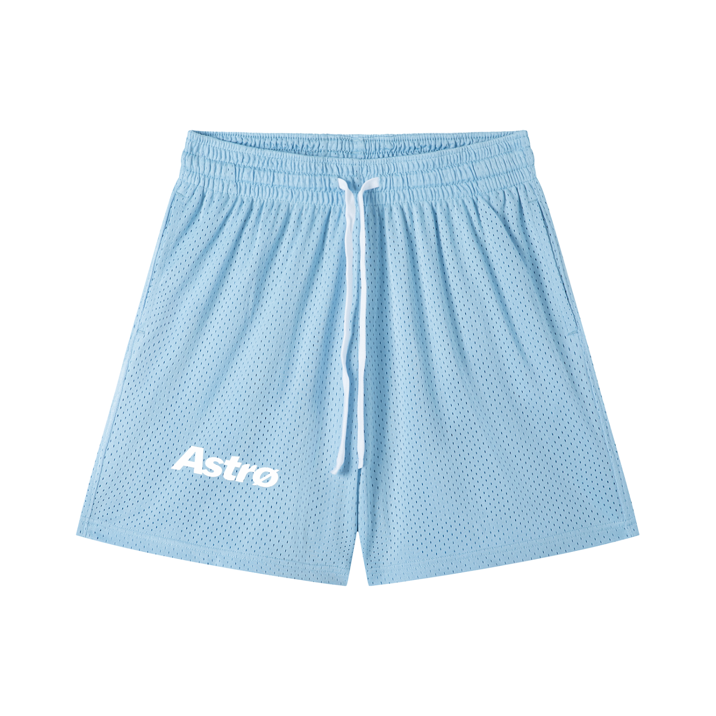 Mesh Drawstring Shorts