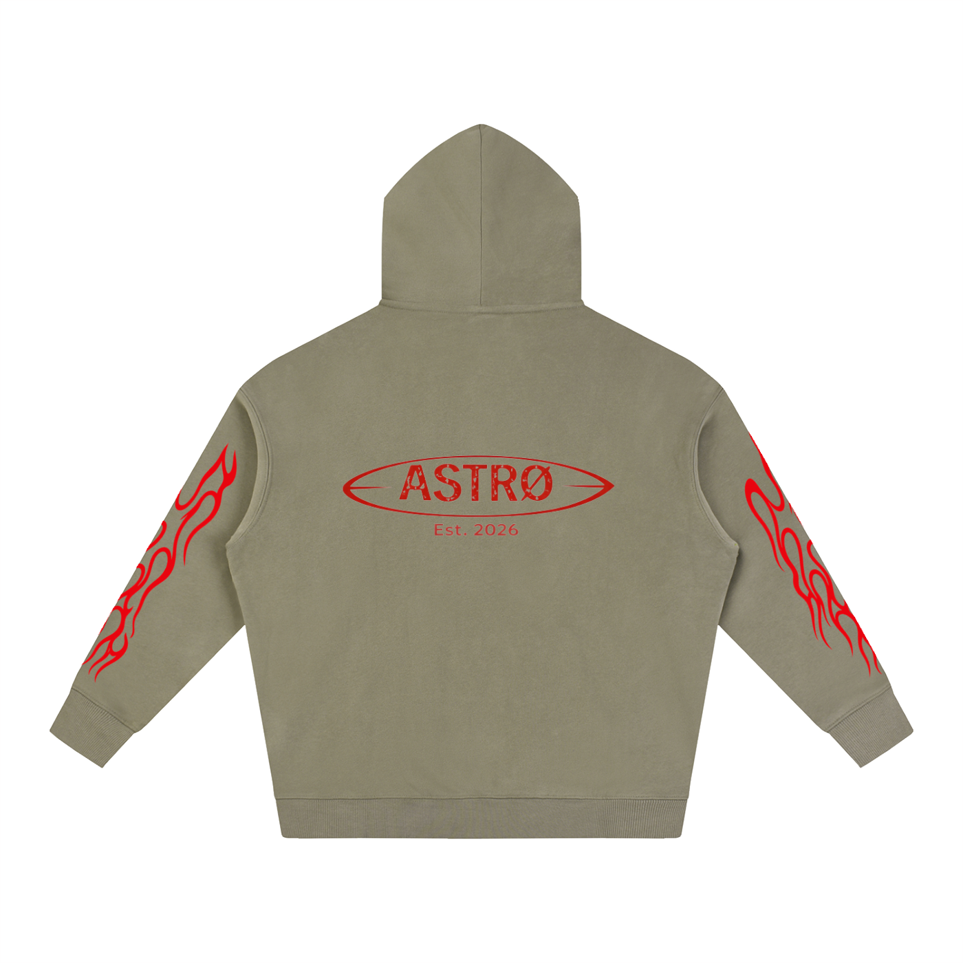 Oversize Fleeced Hoodie