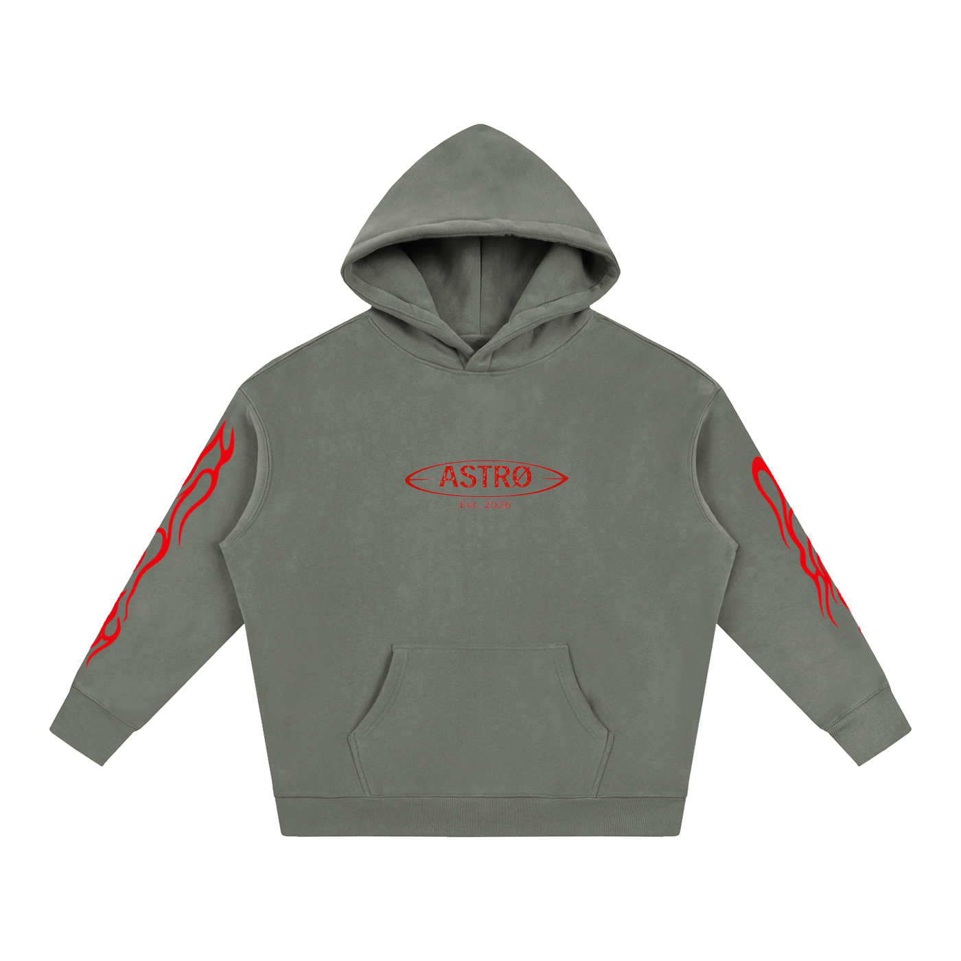 Oversize Fleeced Hoodie