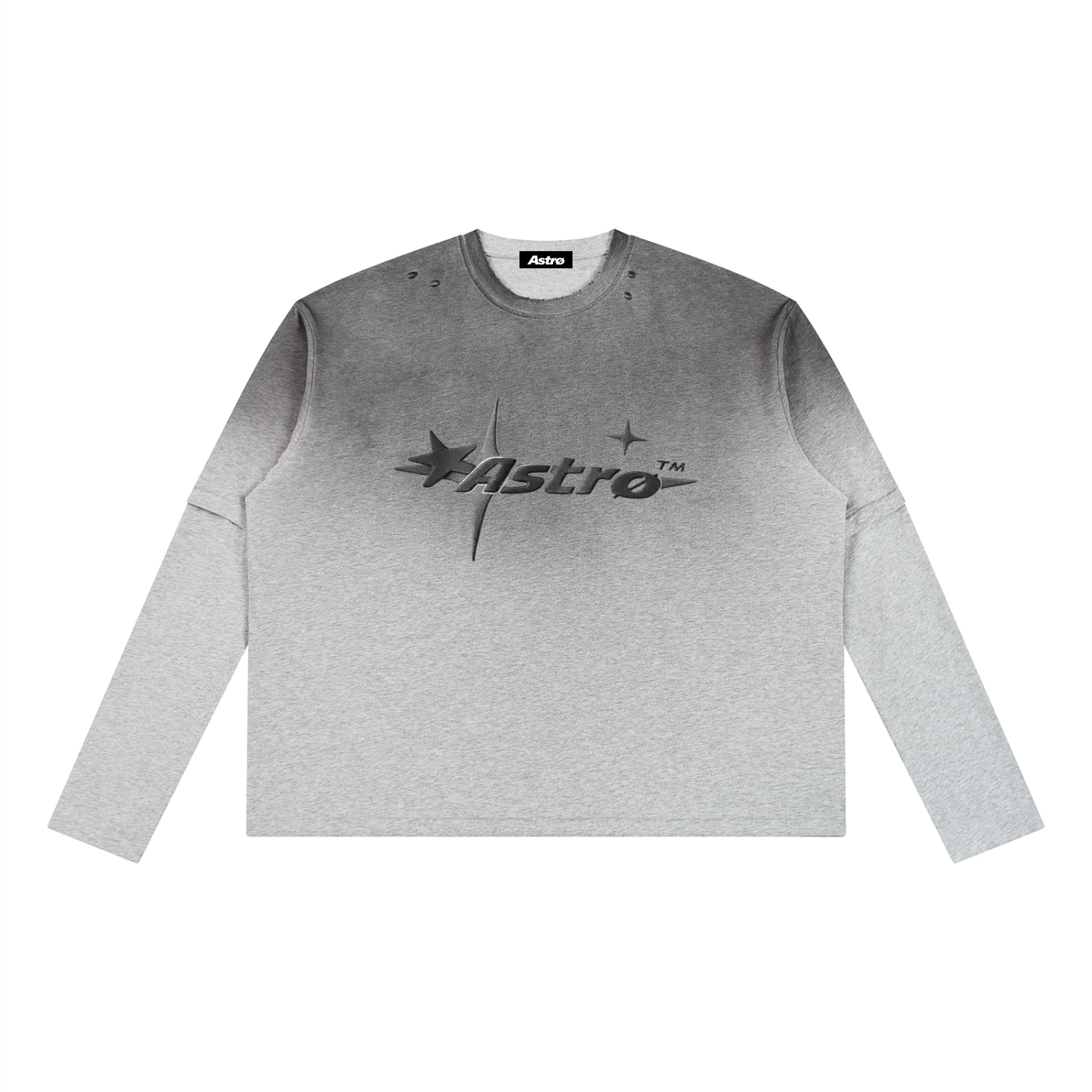 Unisex Vintage Wash Layered T-Shirt