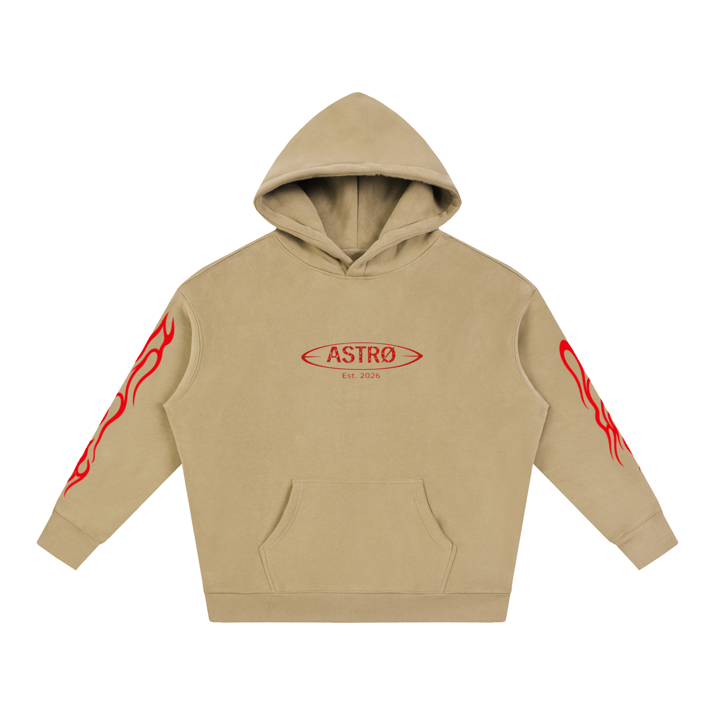 Oversize Fleeced Hoodie