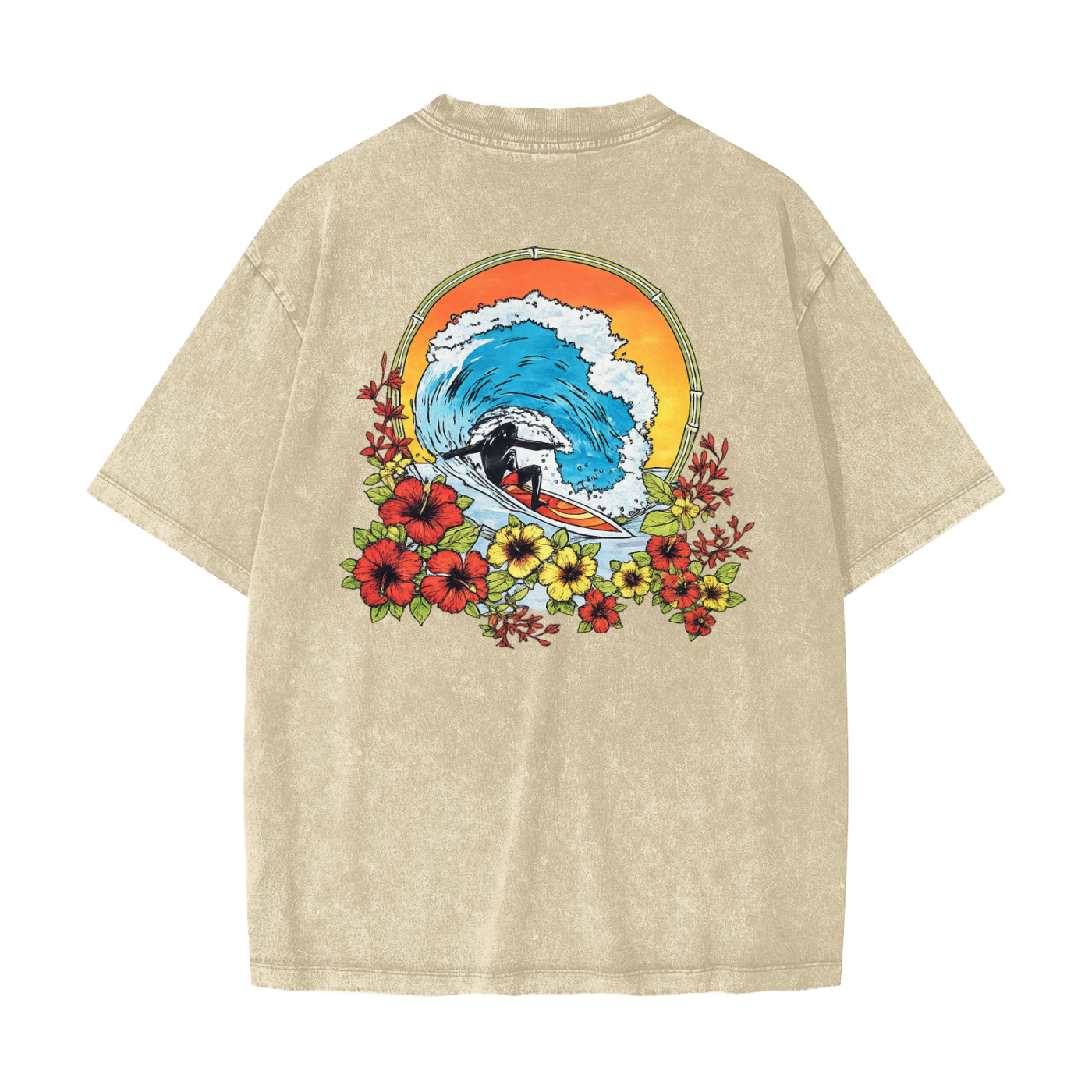 Heavyweight Snow Washed T-Shirt