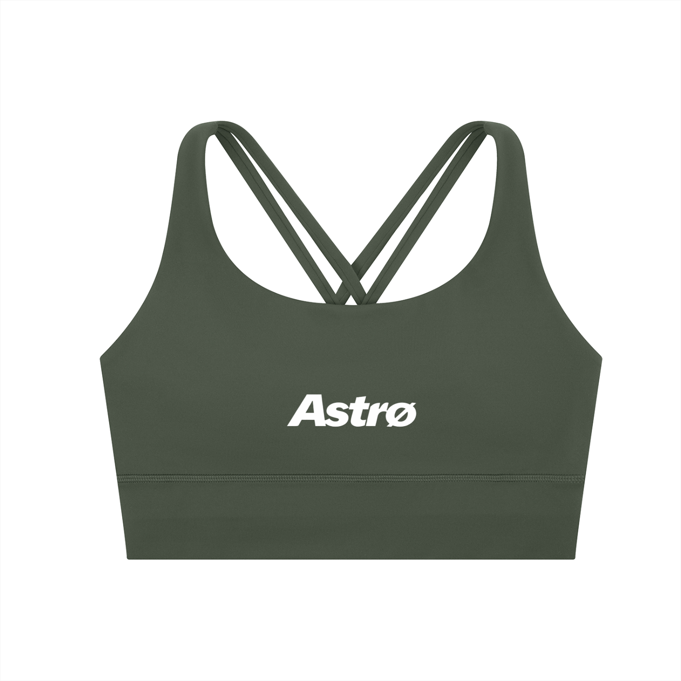 Strappy Criss-Cross Sports Bra