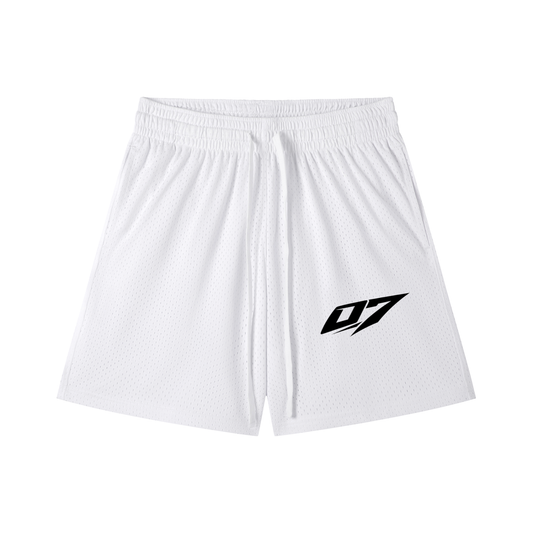 Mesh Drawstring Shorts