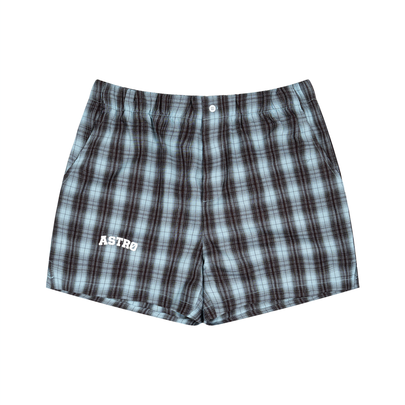 Unisex Plaid Shorts