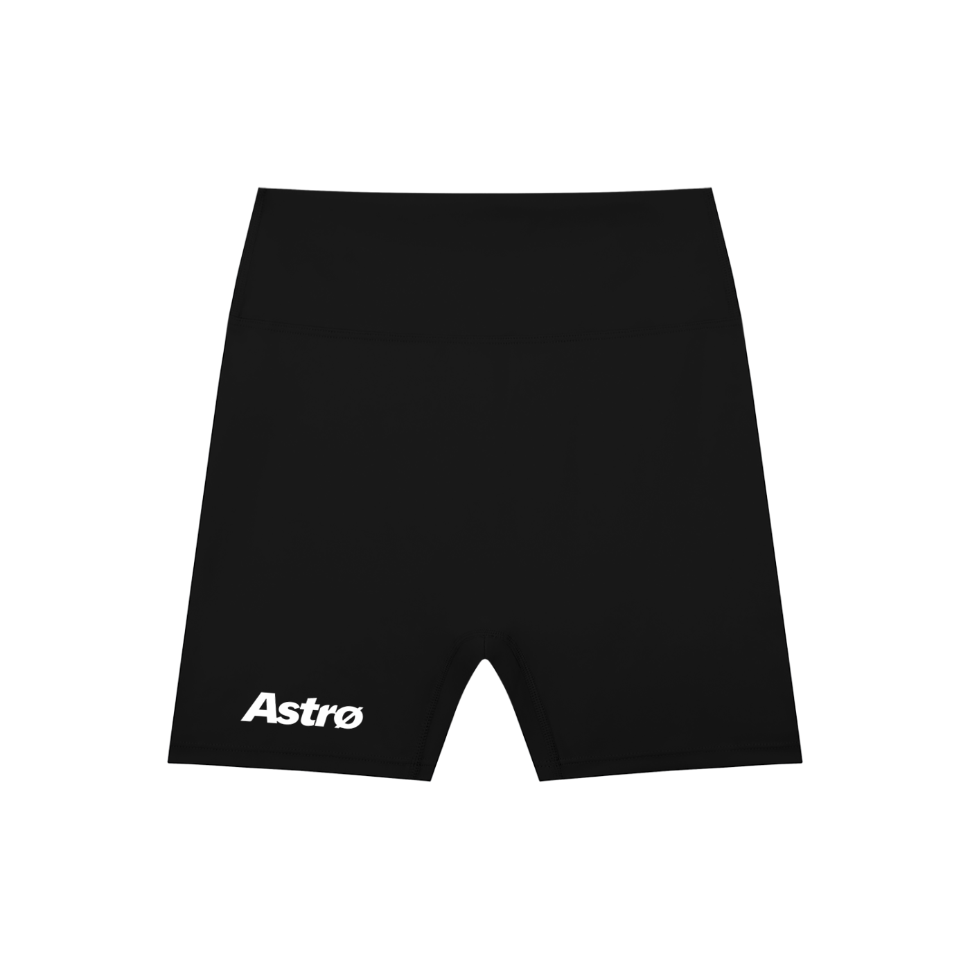 High-Waisted Blend Biker Shorts